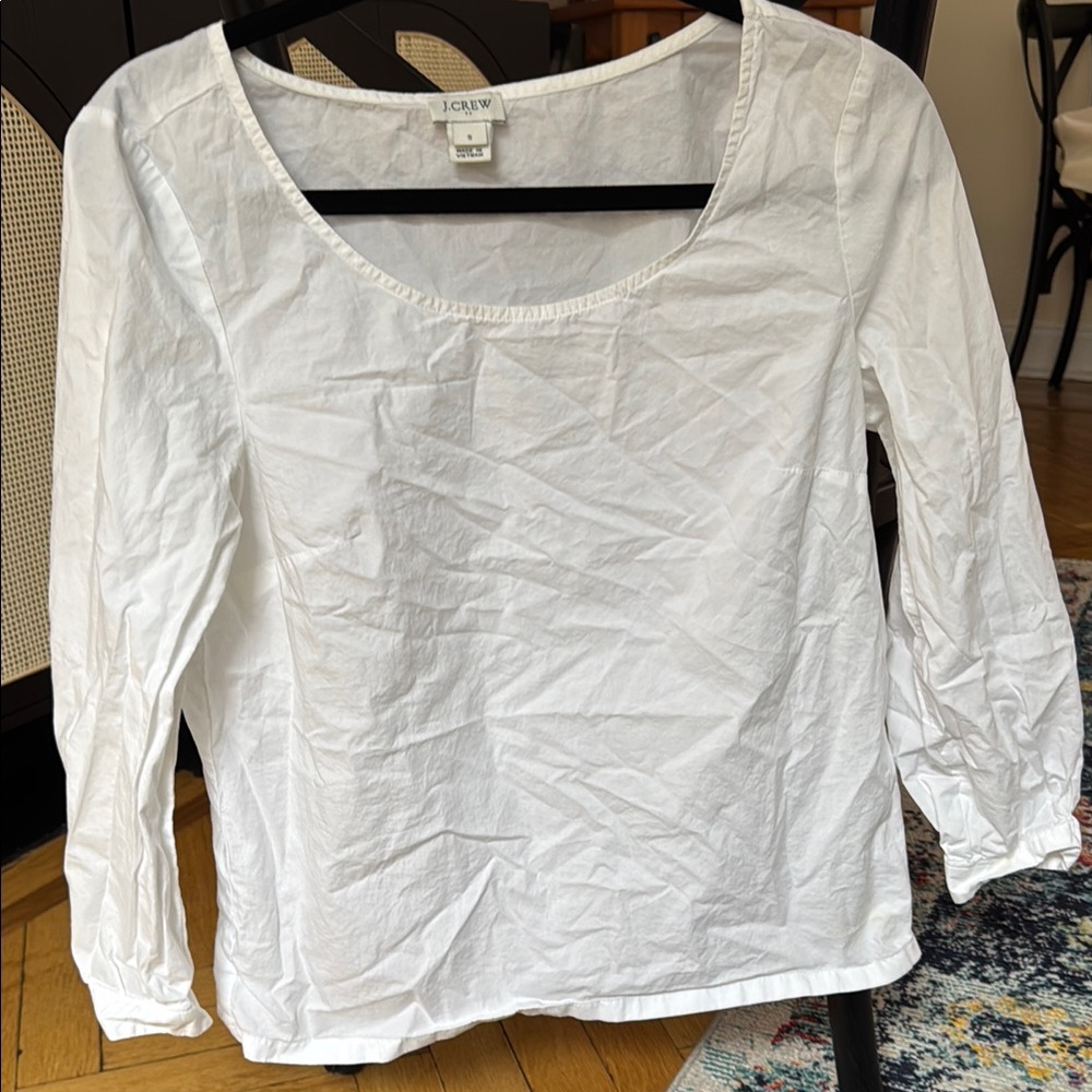 J. Crew Women's White Top